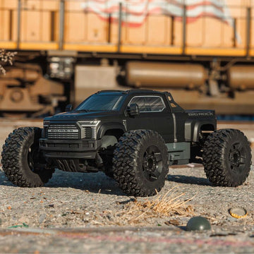 Arrma Big Rock 4X4 V4 223S DSC 1/10 RTR Brushless 4WD Monster Truck (Black) w/SLT3 2.4GHz Radio