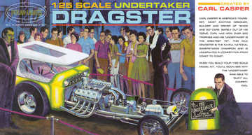 Round 2 Polar Lights Carl Casper Undertaker Dragster 1/25