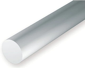 236 - .500" (12.7mm) OD WHITE POLYSTYRENE TUBING