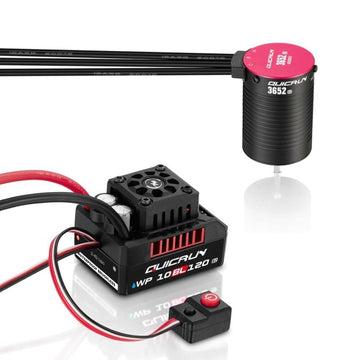 QUICRUN 10BL120 G2 Brushless ESC / 3652SL G2 5400KV Motor Combo