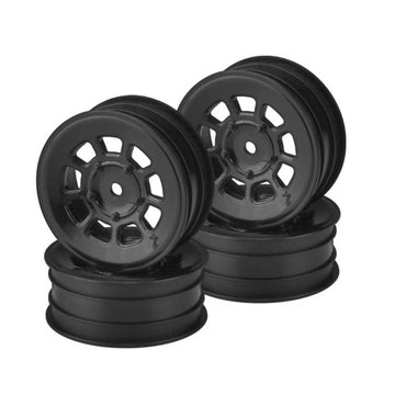9 Shot 2.2" Front Wheel, Black
