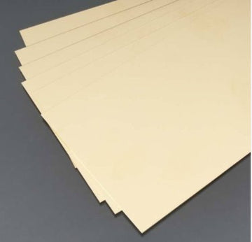 K&S 250 Brass Sheet 0.005"x 4" x 10"