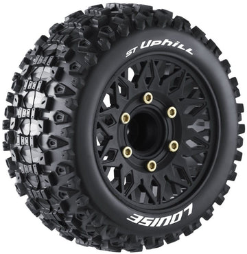 Louise RC ST-Uphill Soft 1/10 Stadium Truck, 0 & 1/2" Offset, 12, 14, 17mm Removable Hex Wheels