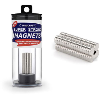 1/4x1/16" Rare Earth Magnets (4)