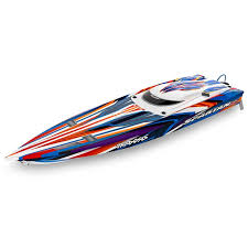Traxxas Spartan® SR 6S High-Performance Brushless RTR Race Boat (Orange) w/TQi™ 2.4GHz Radio & TSM®