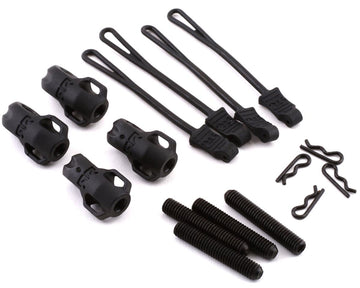 Arrma 8S BLX Brace Rod Ends w/Pins & Retainers (4)