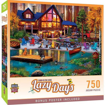 Lazy Days: Cabin In The Cove Puzzle