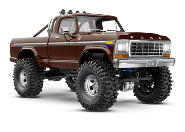 Traxxas TRX-4M 1/18 High Trail Edition Micro Rock Crawler w/Ford F-150 Body (Brown) & TQ 2.4GHz Radio