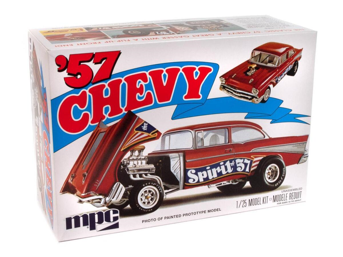 Round 2 MPC 1/25 1957 Chevy Flip Nose, Spirit of 57