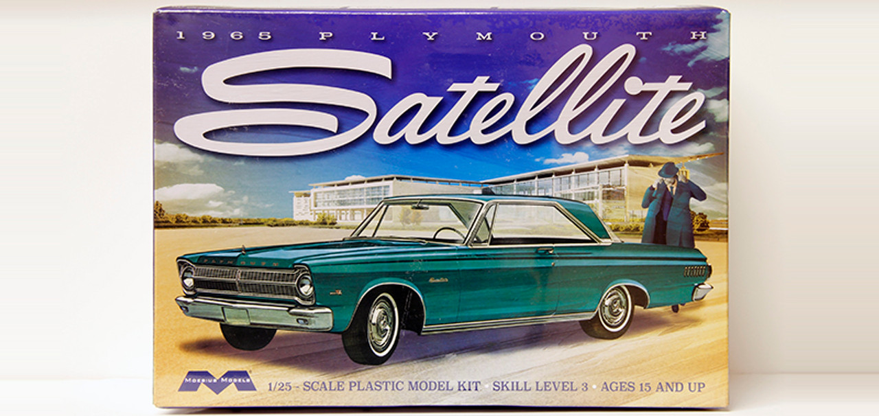 Moebius Model 1/25 Scale 1965 Plymouth Satellite Model Kit