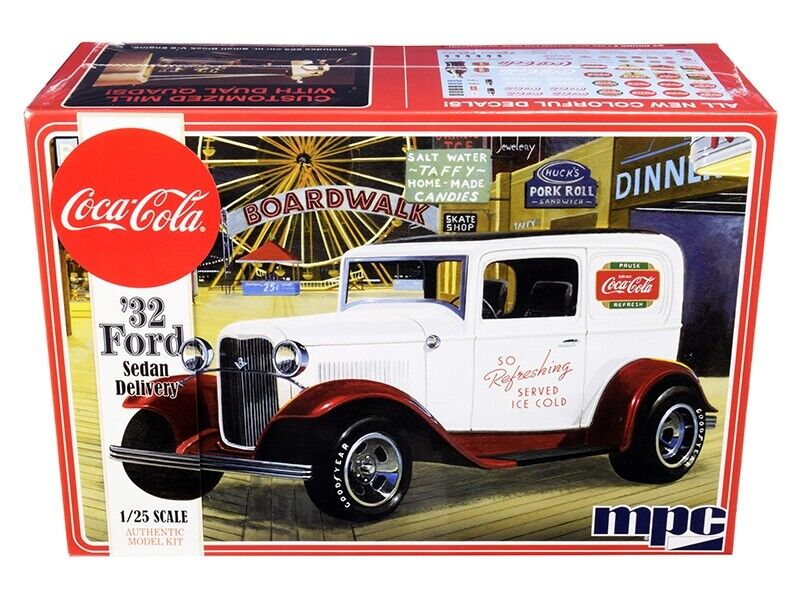 Round 2 MPC 1/25 1932 Ford Sedan Delivery Truck, Coca-Cola