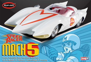 Round 2 Polar Lights 1 25 Speed Racer Mach V