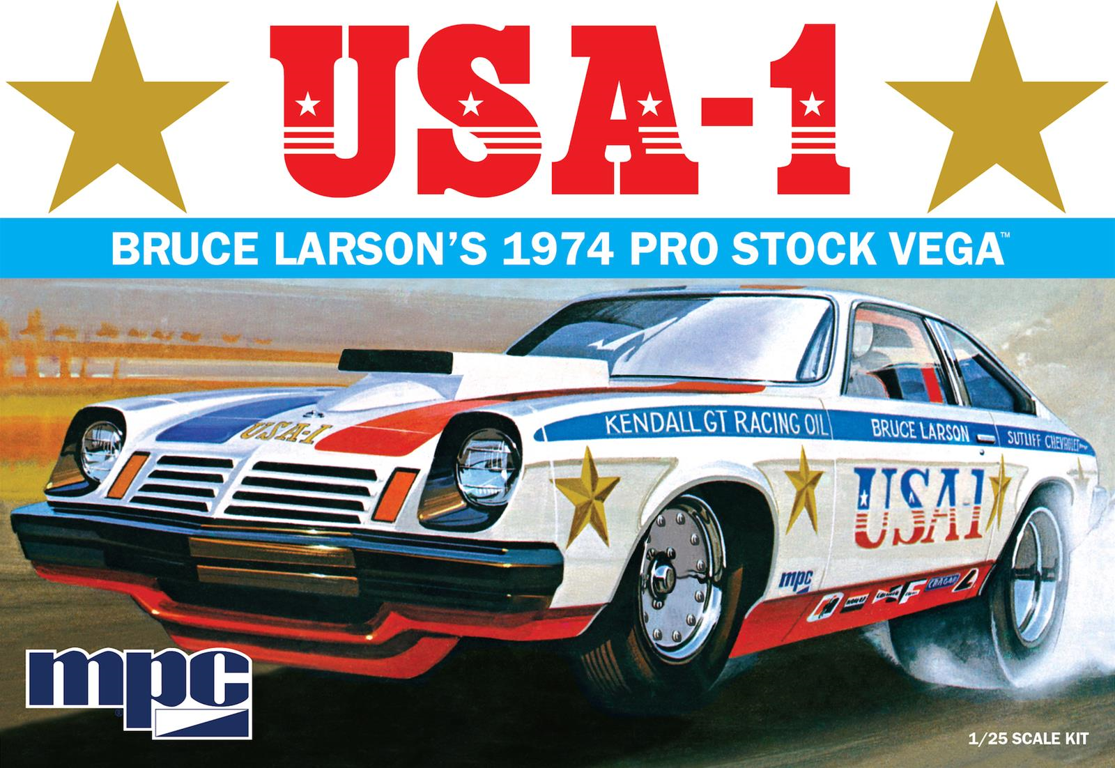 Round 2 MPC 1/25 Bruce Larson USA-1 Pro Stock Vega