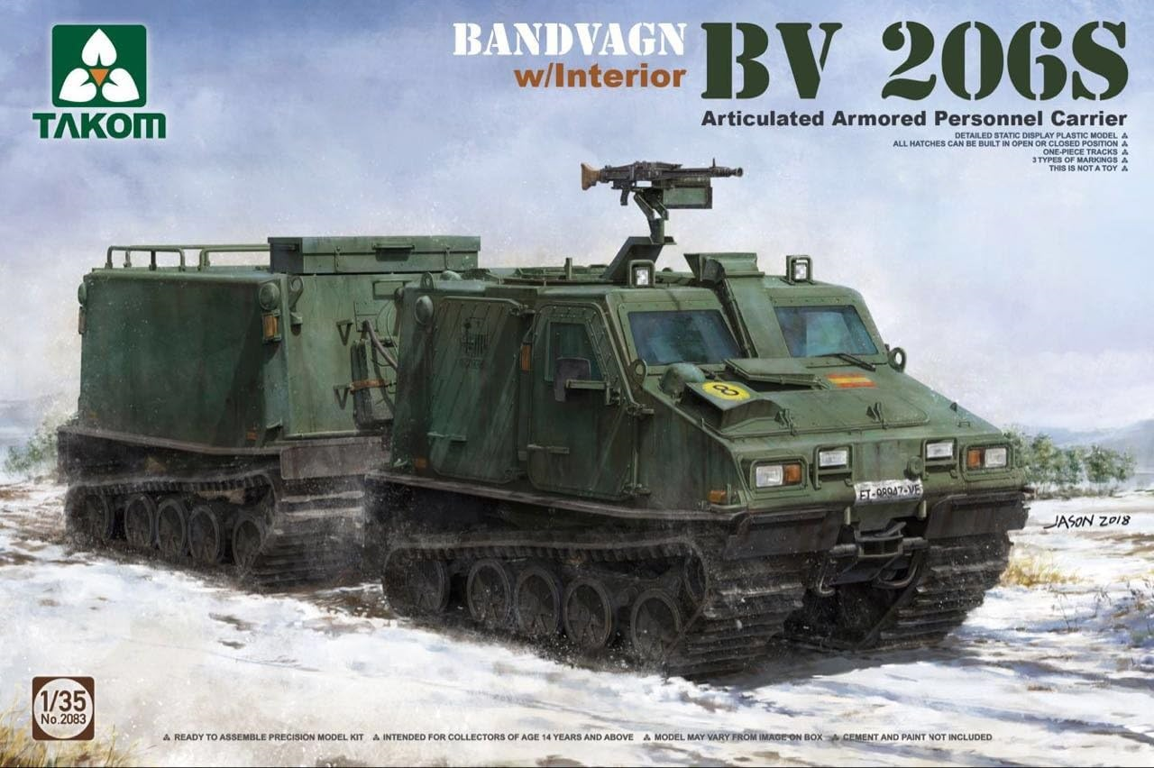 Bandvagn Bv206s Articulated Armored