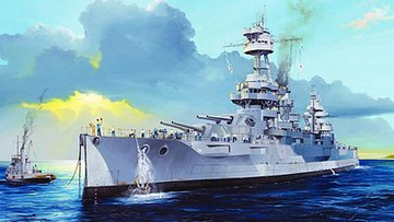 Trumpeter Scale Models 5339 1/350 USS New York BB-34 Battleship