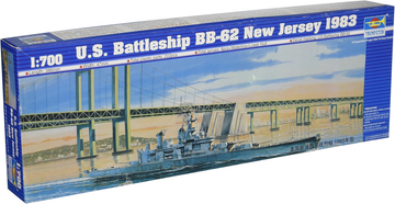 Trumpeter 1/700 USS New Jersey BB62 Battleship 1983 Model Kit