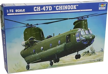 Trumpeter Aircraft 1/72 CH47D Chinook Helicopter Kit