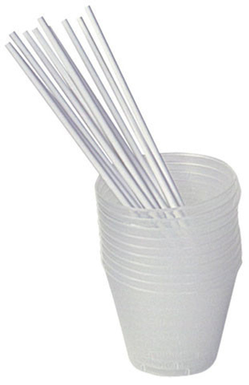 10 Mixing Cups w/ Sticks