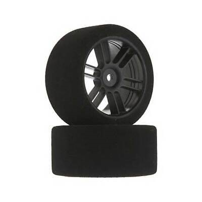 BSR Racing Drag Foam Tires (Black) (2) (45mm Wide/68mm Diameter) (30 Shore) w/12mm Hex