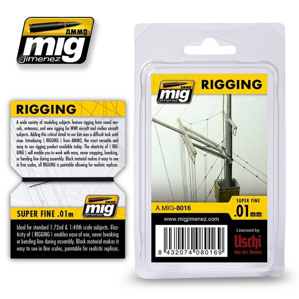 Super Fine Rigging Tread .01mm