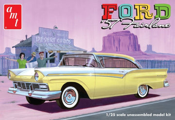 AMT 1957 Ford Fairlane Hardtop 3n1 1:25 Scale Model Kit