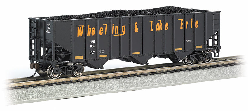 Bachmann HO 18746 Bethlehem Steel 100-Ton 3-Bay Hopper, Wheeling And Lake Erie #606