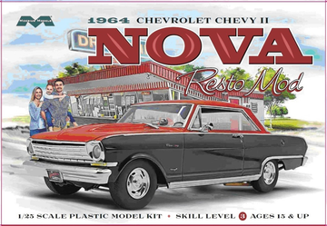 Moebius Models 1964 Chevy II Nova Resto Mod Model Kit