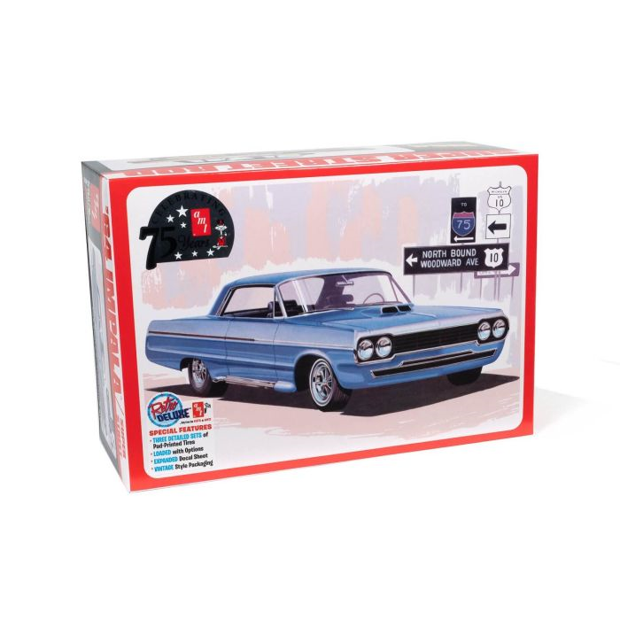 AMT 1:25 Scale 1964 Chevrolet Impala Super Street Rod Plastic Model Kit