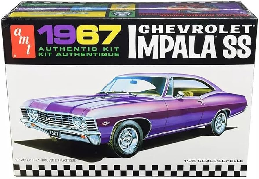 AMT 1967 Chevy Impala SS 1/25 Model Kit