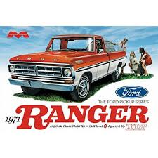 Moebius Model 1/25 1971 Ford Ranger Pick-up Model Kit