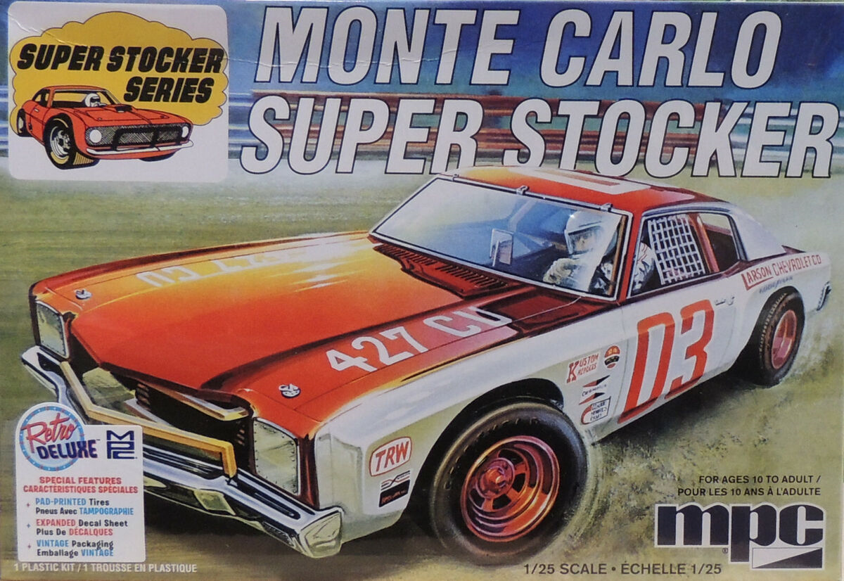 Round 2 MPC 1971 Chevy Monte Carlo Super Stocker 2T 1:25