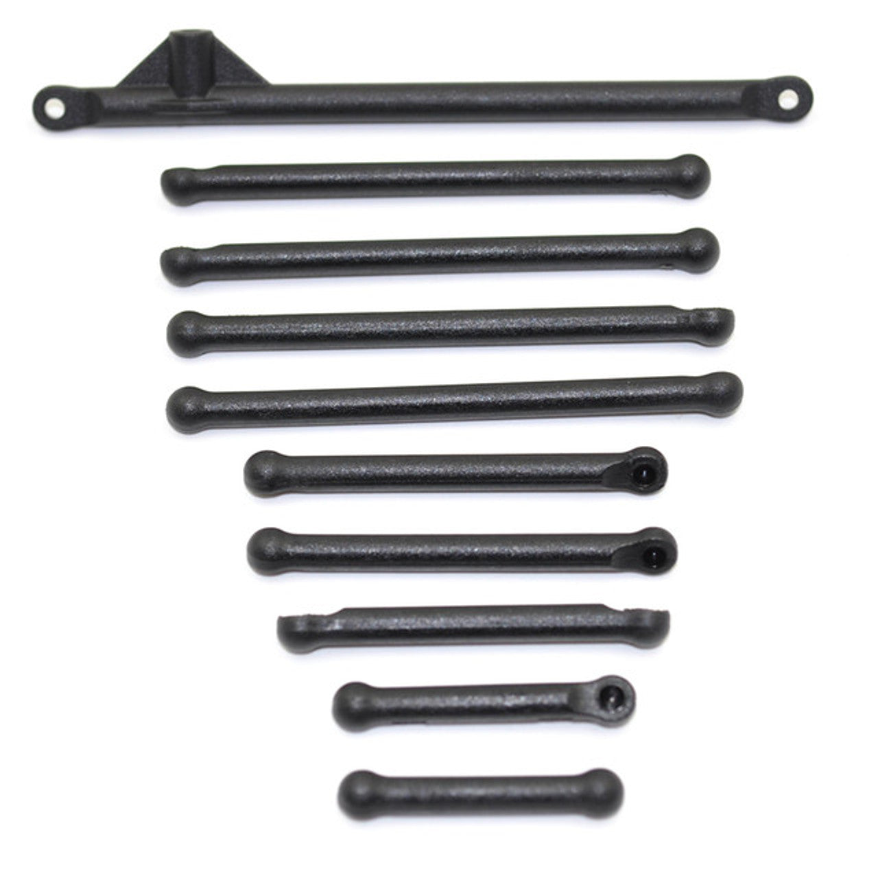 1RC Racing 3043 Radius Rods, Black, 1/18 Super Mod