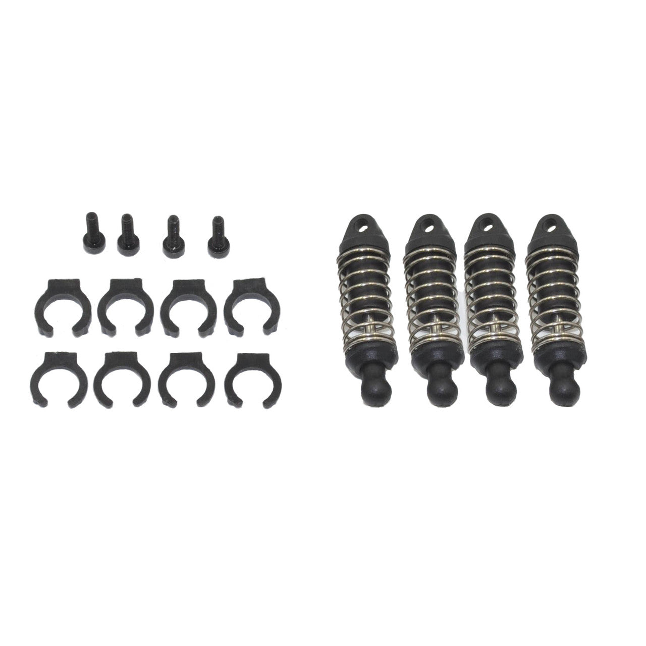Shock Set, 1/18 Mid, Spr, EDM, LM (4)