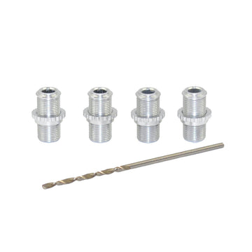 Threaded Alum Shock Body Set, Silver, 18th Scale (4)