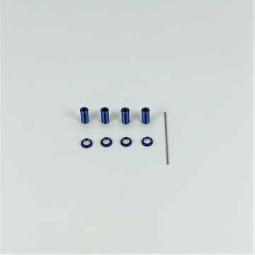 Threaded Alum Shock Body Set 18th Scale