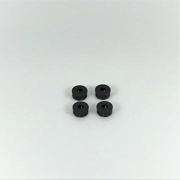 Wheel Covers Black 3D Printed 1/18 EDM LM