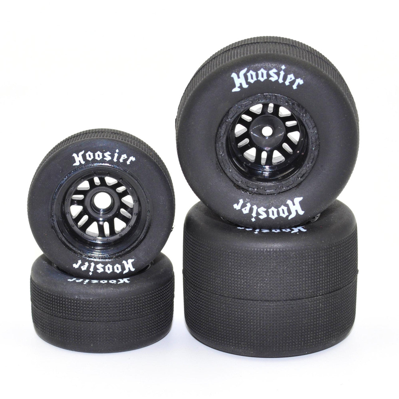 FR/RR Soft Tires & Black Wheels, 1/18 Asphalt Sprint Car (4)