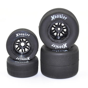 FR/RR Soft Tires & Black Wheels, 1/18 Asphalt Sprint Car (4)