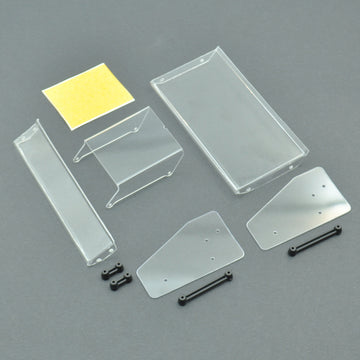 Top Wing, Clear, 1/18 Super Mod