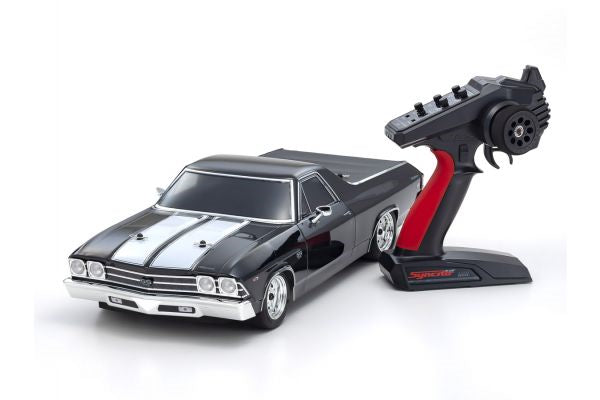 1:10 Scale Radio Controlled Electric Powered 4WD FAZER Mk2 FZ02L 1969 Chevy® El Camino® SS 396® Tuxedo Black 34419T1