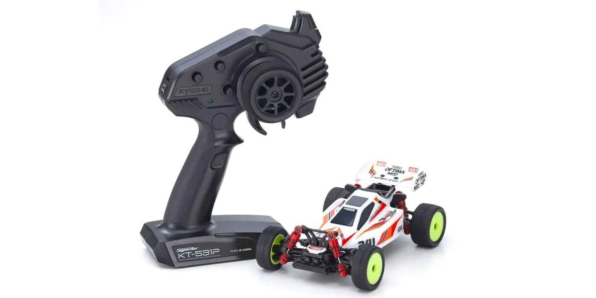 Mini-Z Buggy Turbo Optima Special White