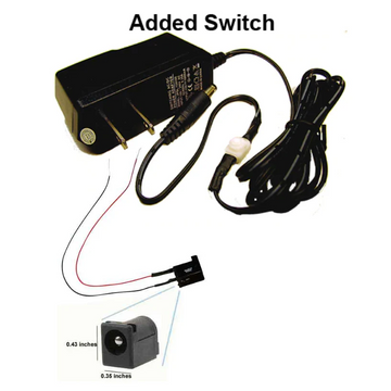 3 Volt 2Amp Regulated Power Supply w/ On/OffSwitch Evan Designs