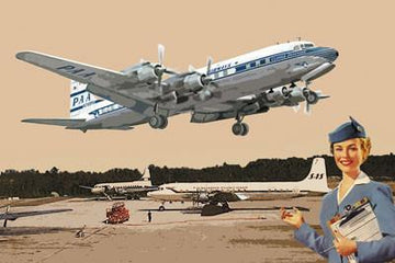 Roden 1/144 DC7C Pan American Airliner Kit