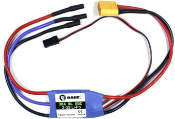 Rage R/C - 30A Brushless ESC; Defender 1100