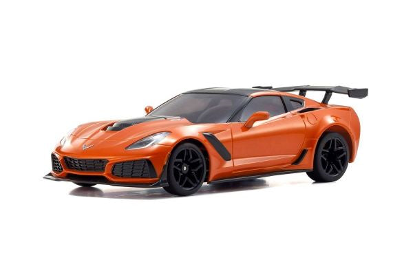 MINI-Z RWD Series Ready Set Chevrolet Corvette ZR1 Sebring Orange (with LED) 32334OR