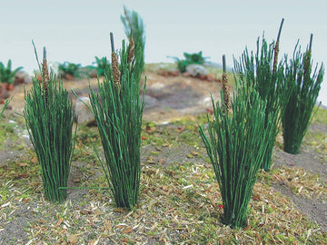 Bachmann HO 32505 Cat Tails, 3/4" Tall (24-Pack)