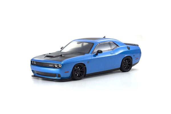 1:10 Scale Radio Controlled Electric Powered 4WD FAZER Mk2 FZ02L 2015 Dodge Challenger SRT Hellcat B5 Blue 34415T2