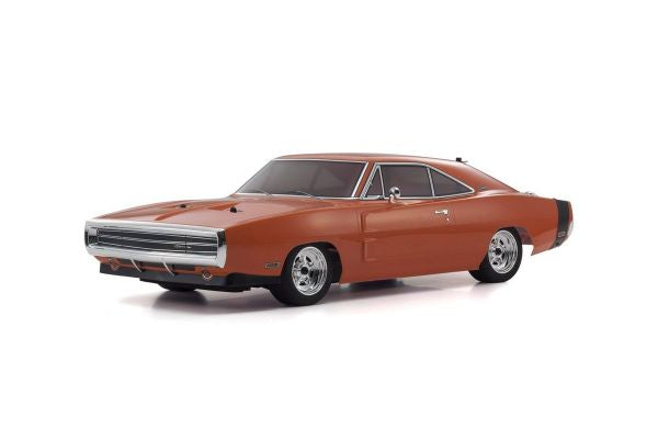 1/10 Scale Radio Controlled Electric Powered 4WD FAZER Mk2 FZ02L Series Readyset Dodge Charger 1970 Hemi Orange 34417T1