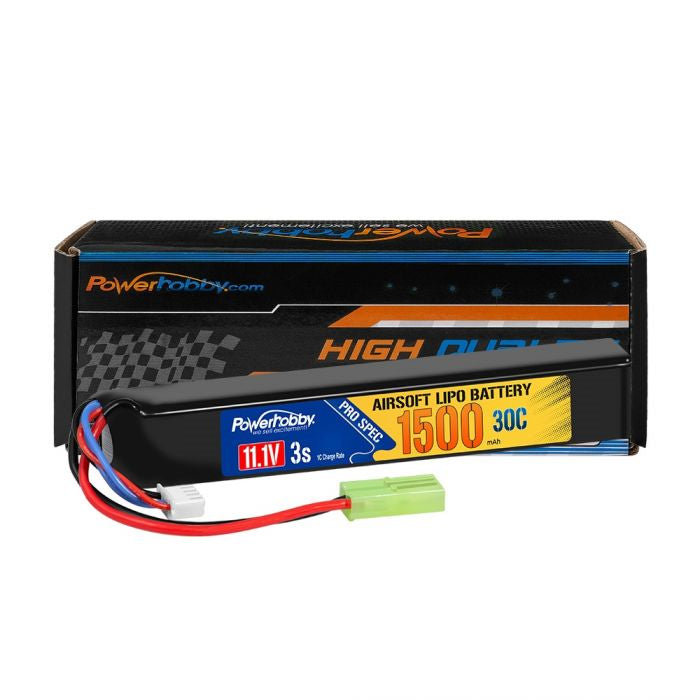 Power Hobby 3S 1500Mah 30C Airsoft Gun Lipo Battery