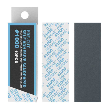 1000 Grit Pre Cut Adhesive Sandpaper (10)